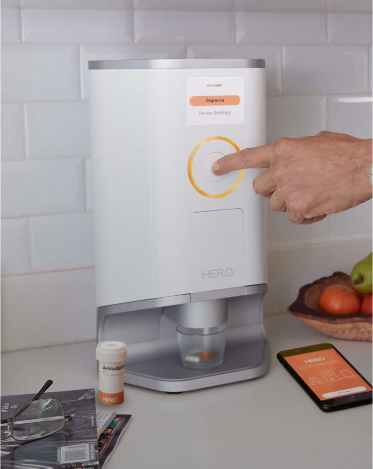 Hero Pill Dispenser Cost Try it Free for 90 Days!